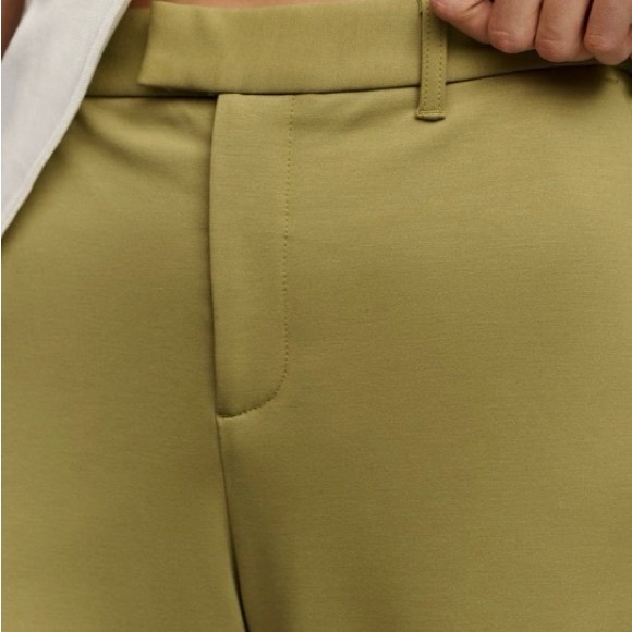 Maeve Olive-Green Wide Leg Trousers - Picture 4 of 5